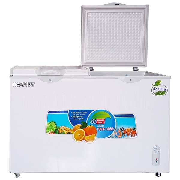 Tủ đông bán hàng 300 lít - 2 ngăn đông + mát
