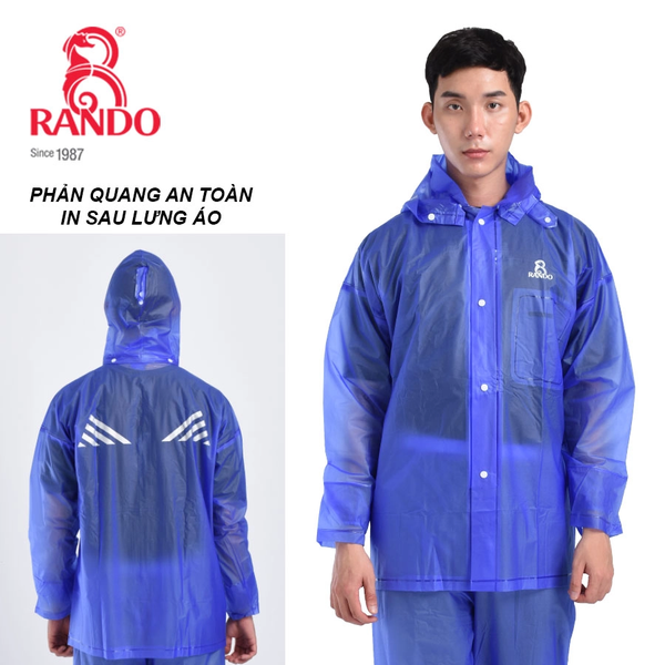 Áo Mưa Bộ Trong Màu
