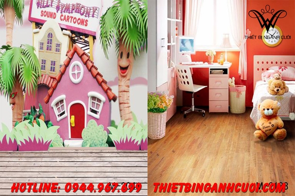 Phông nền chụp ảnh 3D cho bé Thiết Bị Ngành Cưới Cama