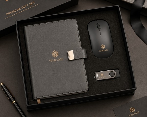 Notebook + chuột không dây + USB