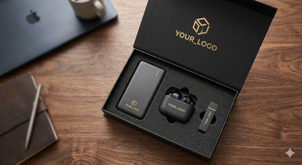 Sạc dự phòng + tai nghe + USB