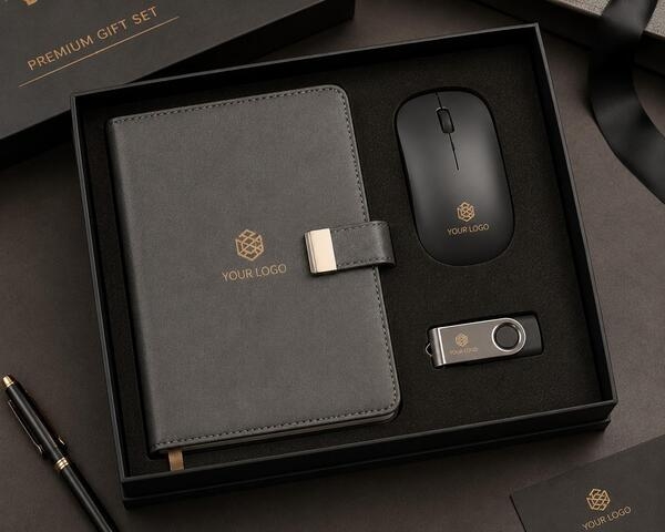 Notebook + chuột không dây + USB