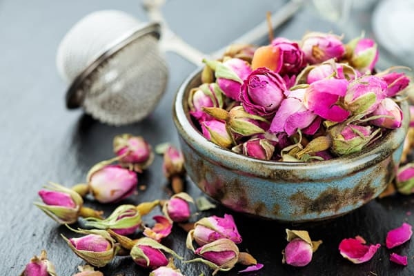 trà đen hoa hồng hảo hạng