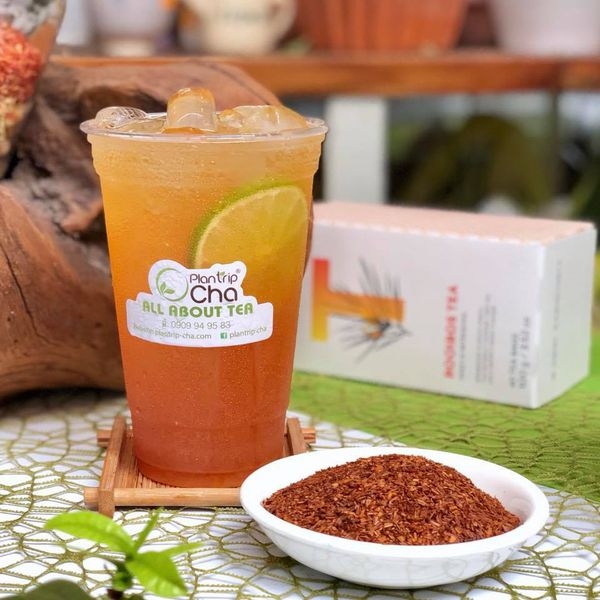 Trà Rooibos chanh mật ong quyến rũ đậm đà với vị trái cây ngọt tự nhiên (