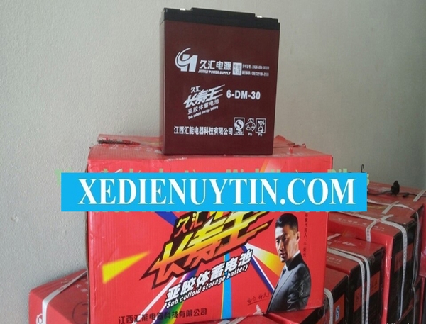 Ắc quy xe đạp điện Cửu Hội