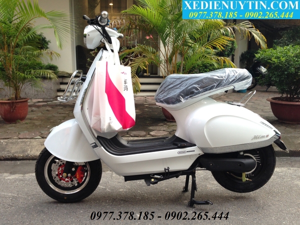 XE DIEN KIEU DANG VESPA MILAN II Nijia 2016 Giant 133s Zoomer Xmen nhap khau co tra gop - 10