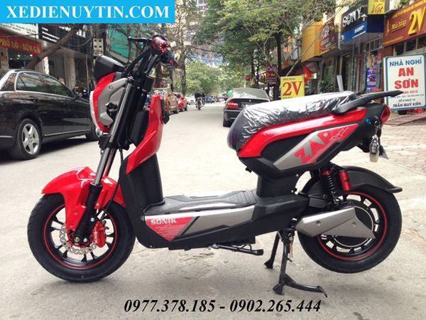 Xe may dien Autosun kieu dang Vespa nhap khau chinh hang Giant 133s Nijia 2015 Xmen re nhat HN - 13