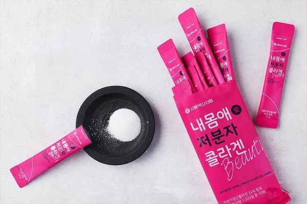 Bột Collagen Cá Phân Tử Thấp Lacto On (100 gói)