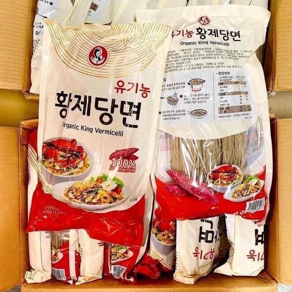 Miến Hoàng Đế Organic Hàn Quốc Sợi Miến Khoai Lang 1Kg