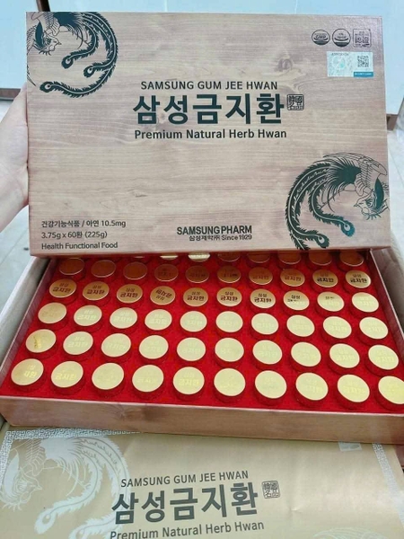 An Cung Bổ Não Samsung Gum Jee Hwan 60 Viên Hộp Giấy