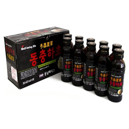 Nước Đông Trùng Hạ Thảo WELL-BEING LIFE Hộp 10 Chai * 100ml