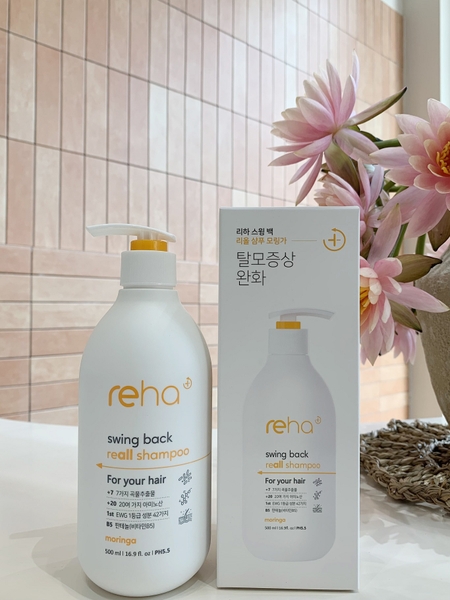 Dầu Gội Trị Rụng Tóc REHA Hương Moringa 500ml (chùm ngây)
