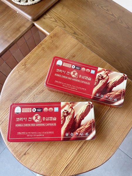 Viên đạm thiên sâm nhung hươu linh chi Cheon Hàn Quốc (120 viên)