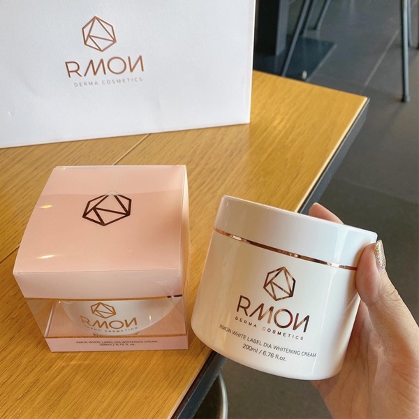 Kem Dưỡng Trắng Da Body Rmon White Label Dia Whitening Cream 200ml