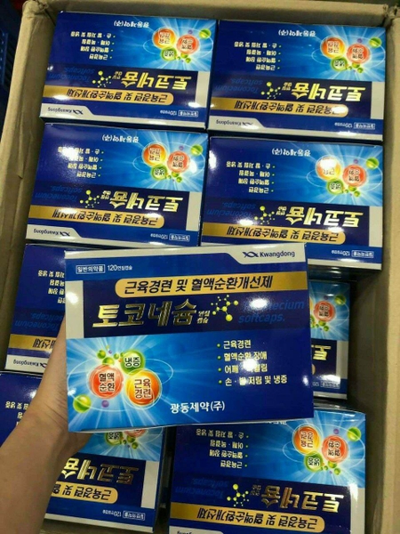 Tê bì chân tay Hàn Quốc hộp 120 viên