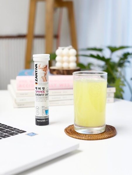 Viên sủi giảm cân Hàn Quốc Zantiva Everfit Diet (ống 20 viên)