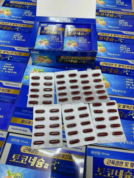 Tê bì chân tay Hàn Quốc hộp 120 viên