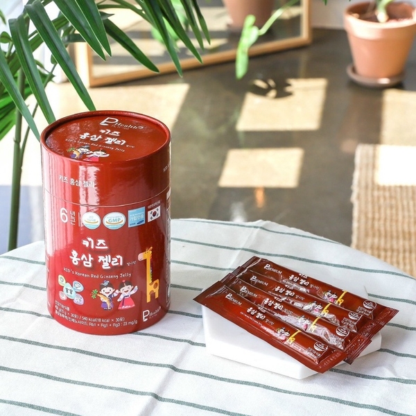 Thạch Hồng Sâm Baby PL Vị Dâu Hàn Quốc (30 gói)