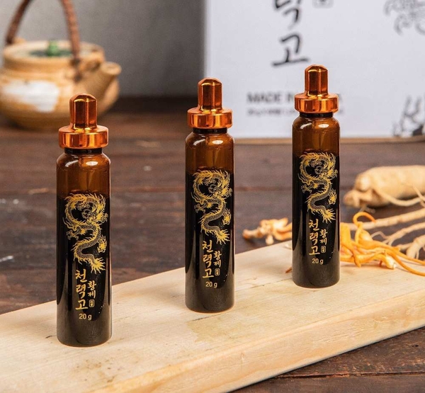 Tinh Chất Sâm Núi Trầm Hương Golden Dragon - Bổ Dược Tăng Lực (60 ống)