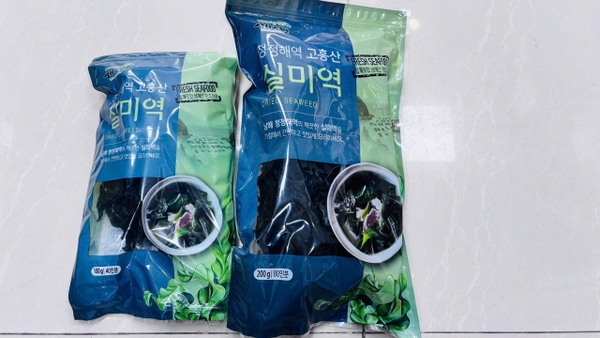 Rong Biển Khô Hàn Quốc- túi 100g và 200g