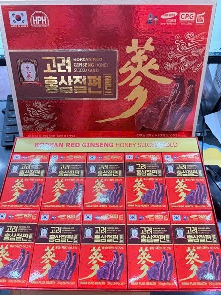 SÂM LÁT TẨM MẬT ONG CHÍNH PHỦ 200g