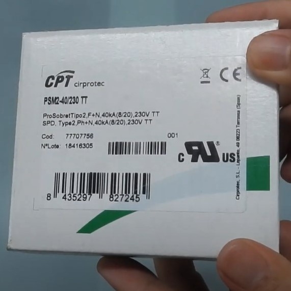 Thiết bị chống sét 1 pha Cirprotec PSM2-40/230TT