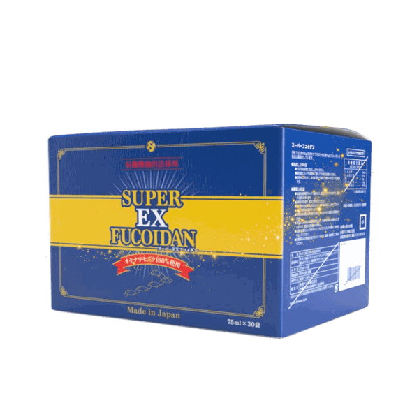 Super EX Fucoidan Hỗ Trợ Điều Trị Và Ngăn Ngừa Ung Thư Nhật Bản 75ml x30 gói