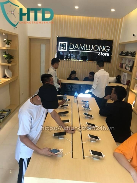 Thiết bị chống trộm điện thoại, ipad tại Đàm Lương Store