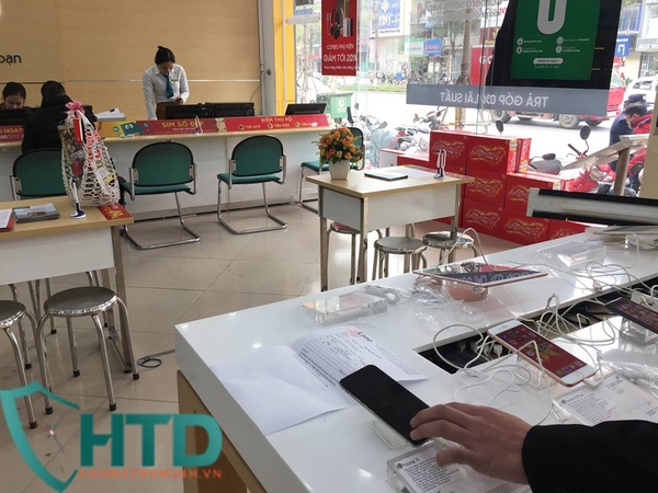 Chống trộm điện thoại ipad tại viettel store