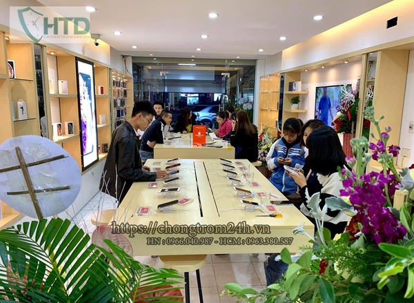 Thiết bị chống trộm iphone, ipad tại Hoàng Hà Mobile