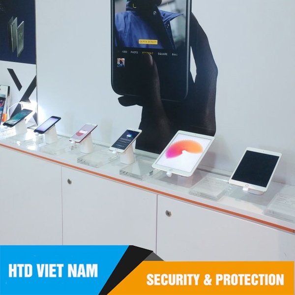 10 mẫu thiết bị chống trộm điện thoại hàng trưng bày - thẫm mỹ cao