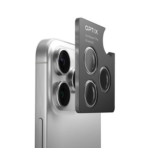Miếng dán bảo vệ camera UNIQ OPTIX ALUGUARD cho iPhone 17 Pro Và 17 Pro Max