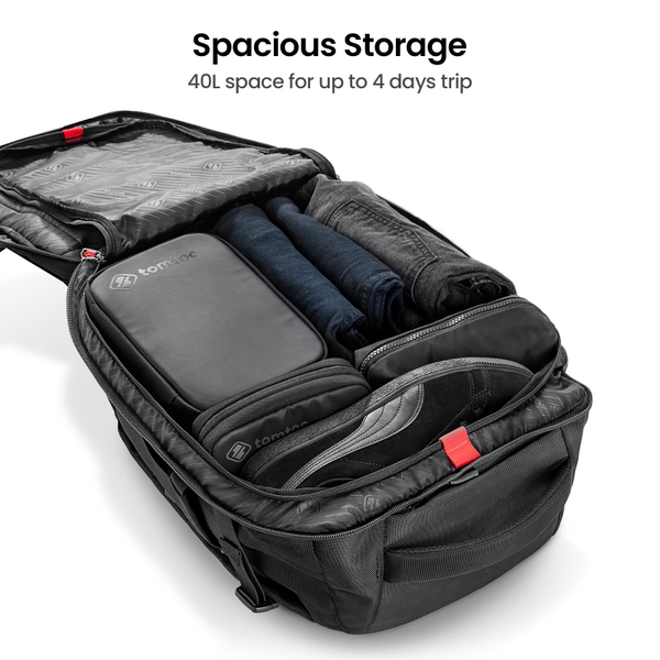 Balo Tomtoc Travel Backpack 40L A82-F01D