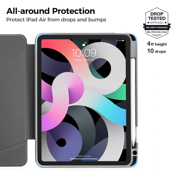 Bao da Tomtoc Smar-Tri For iPad Air 6 11 inch 2024