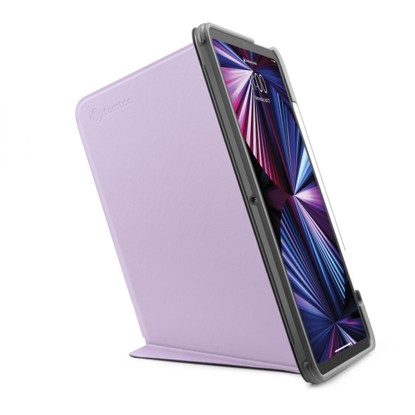 Bao da Tomtoc Vertical từ tính đa góc Inspire Tri-Mode cho iPad Pro 12.9 inch 2021 B02-008