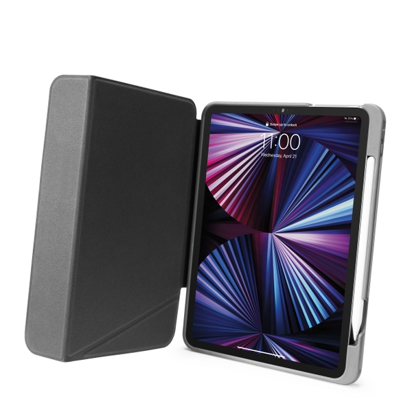 Bao da Tomtoc Vertical từ tính đa góc Inspire Tri-Mode cho iPad Pro 12.9 inch 2021 B02-008