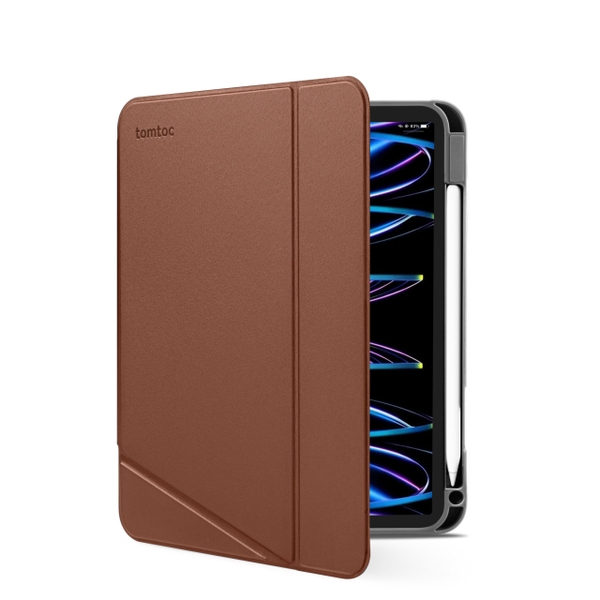 BAO DA TOMTOC VERTICAL TỪ TÍNH ĐA GÓC INSPIRE TRI-MODE CASE FOR IPAD PRO 11-INCH 2021 B0203