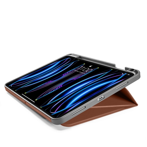 BAO DA TOMTOC VERTICAL TỪ TÍNH ĐA GÓC INSPIRE TRI-MODE CASE FOR IPAD PRO 11-INCH 2021 B0203