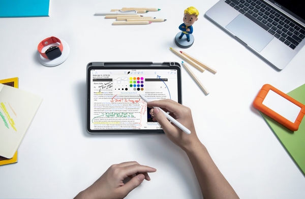 Bao da Tomtoc Vertical từ tính đa góc Inspire Tri-Mode cho iPad Pro 11 inch 2021 B0203