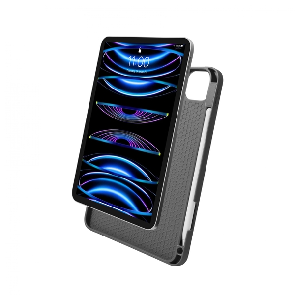 BAO DA TOMTOC VERTICAL TỪ TÍNH ĐA GÓC INSPIRE TRI-MODE CASE FOR IPAD PRO 11-INCH 2021 B0203