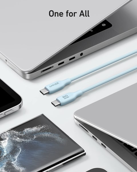CÁP ANKER 544 USB-C TO USB-C 140W 1.8M (Bio-Based) - A80F2