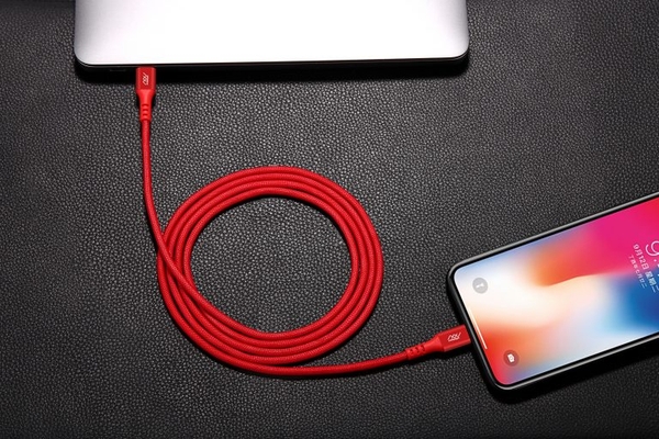 Cáp DuraFlex USB-C sang Lightning Innostyle 1.5m Đỏ