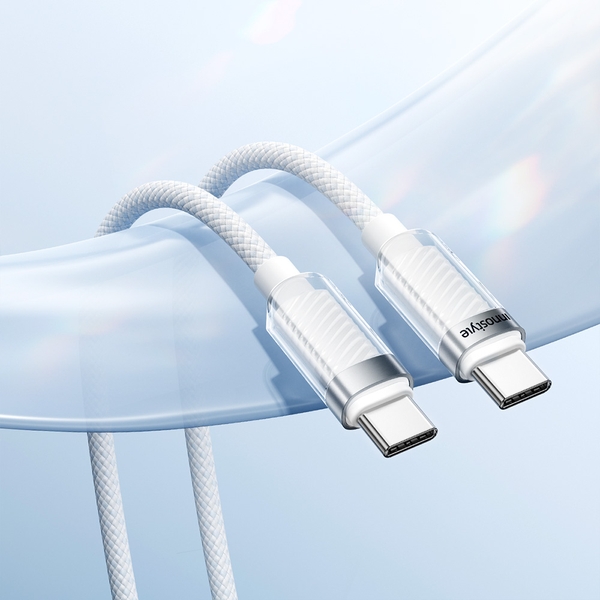 Cáp INNOSTYLE USB-C To USB-C Crystalshine 1.5M SCC150