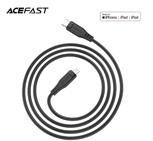 Cáp ACEFAST Type C to Lightning (1.2m) - C3-01