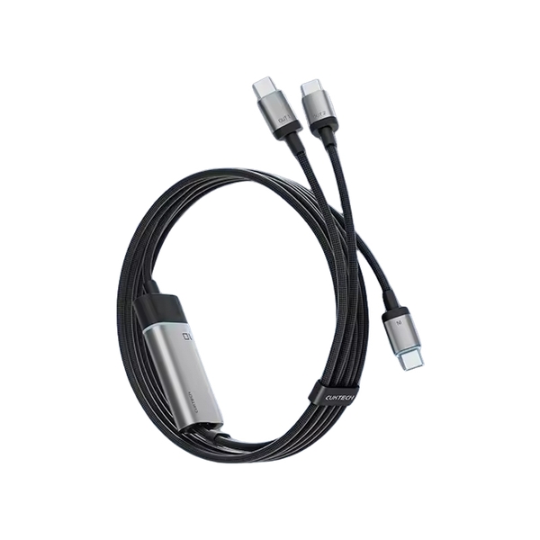 Cáp Sạc Nhanh Cuktech No.10 2 in 1 100W - C2C515