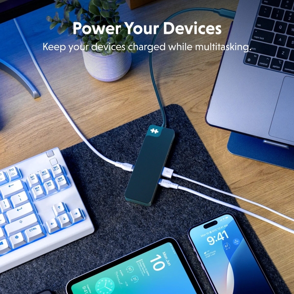 Cổng Chuyển HyperDrive Flex 8 Ports USB-C Hub - HD4102