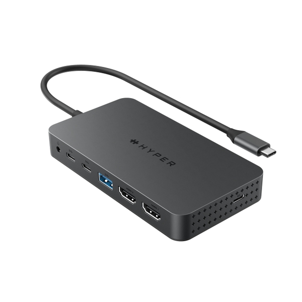 Cổng Chuyển HyperDrive Next Dual 4K HDMI 7 Port USB-C (2 Màn Hình) Cho Macbook M1/M2/M3 – HD7002GL