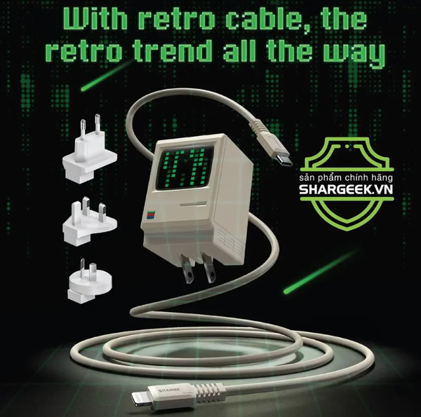 Củ sạc Shargeek Retro 67W