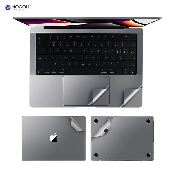 Dán bảo vệ FULL MOCOLL 5 IN 1 cho MACBOOK 14 inch 2021