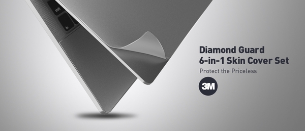 Dán bảo vệ INNOSTYLE Diamond Guard 6 in 1 MacBook Air 15 M2 2023